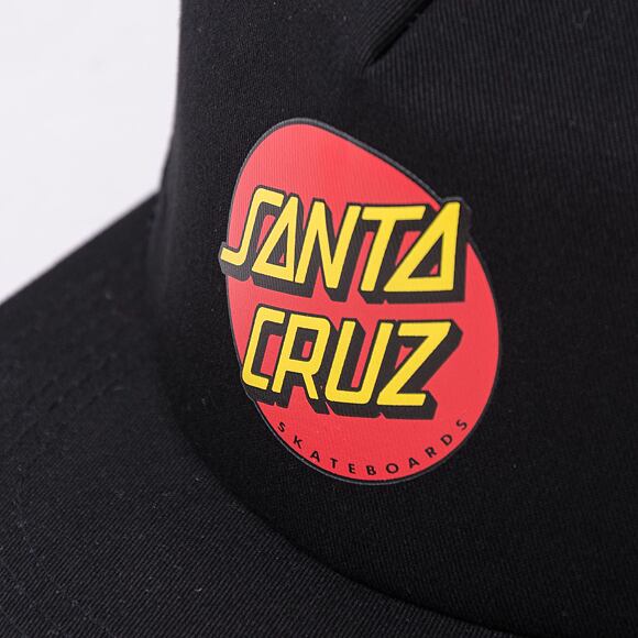 Kšiltovka Santa Cruz Classic Dot Mesh Cap Black/Black
