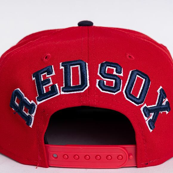 Kšiltovka New Era 9FIFTY MLB Team Arch Boston Red Sox Snapback Team Color