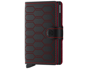 Peněženka Miniwallet Secrid Fuel Black-Red