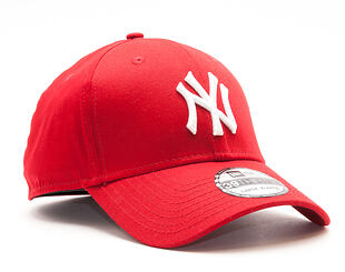 Kšiltovka New Era 39THIRTY MLB League Basic New York Yankees - Scarlet