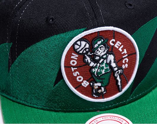 Kšiltovka Mitchell & Ness Sharktooth Snapback HWC Boston Celtics Black / Green