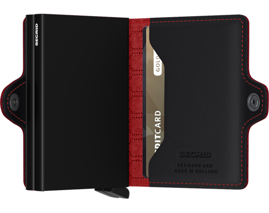 Peněženka Twinwallet Secrid Fuel Black-Red