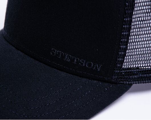 Kšiltovka Stetson Trucker Cotton Cap Black 7751179