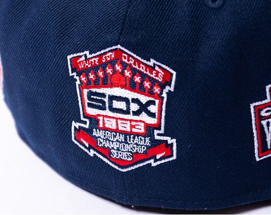 Kšiltovka New Era 59FIFTY MLB Coops All Over Print Chicago White Sox Cooperstown Team Color