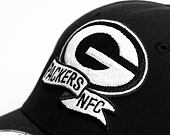 Kšiltovka New Era 39THIRTY NFL22 Sideline Green Bay Packers Black / White