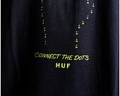 Triko HUF Connect The Dots T-Shirt Black