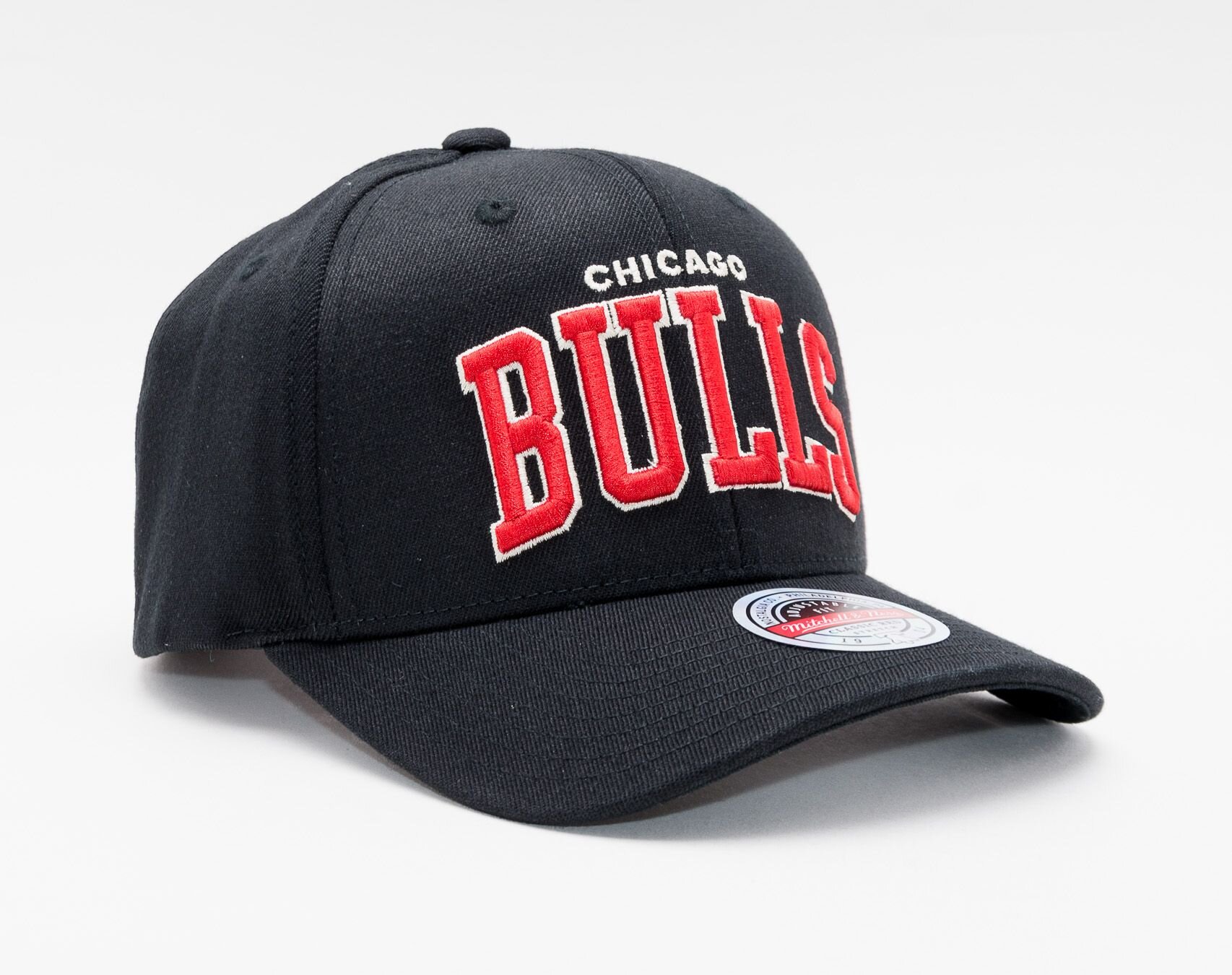 Dallas Cowboys Hat - Black Classic Script Redline Snapback - Mitchell & Ness