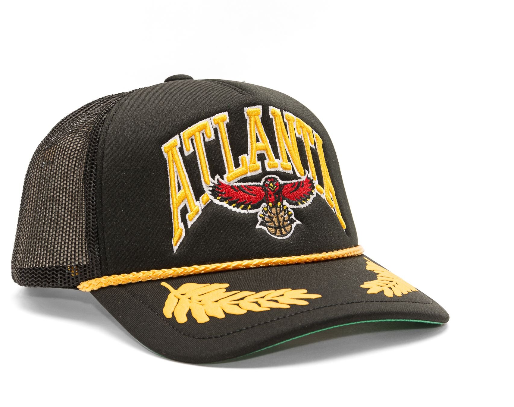 Mitchell & Ness Chicago Bulls HWC Gold Leaf NBA Trucker Cap