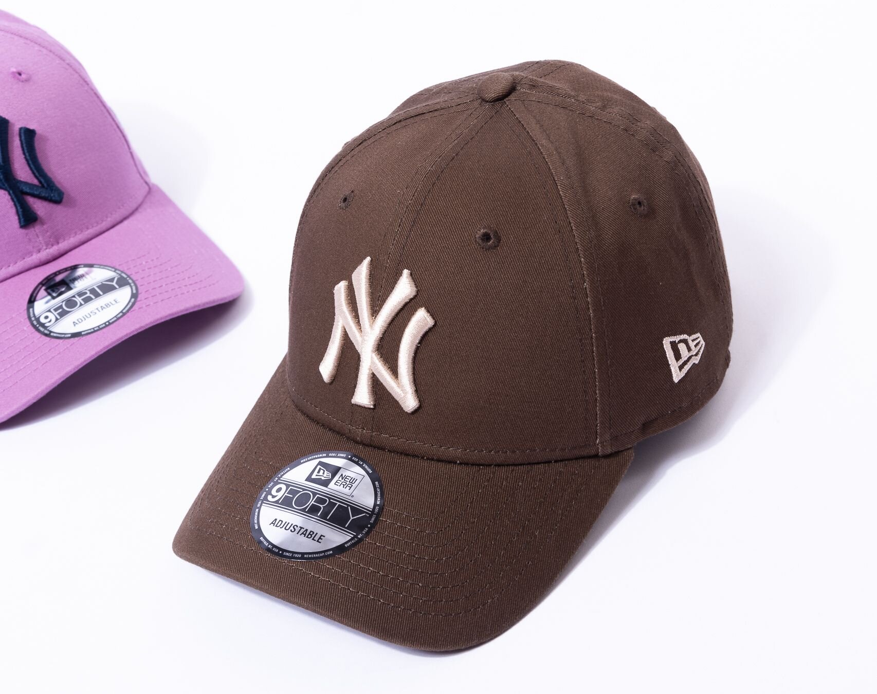 New York Yankees New Era 9Forty League Essential Walnut Baseball Cap