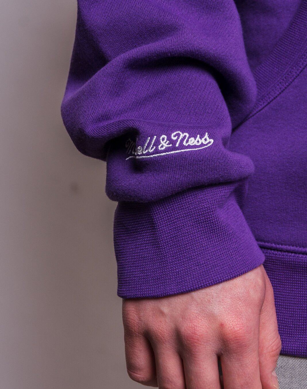 Mitchell & Ness NBA Los Angeles Lakers Champ City Purple Pullover