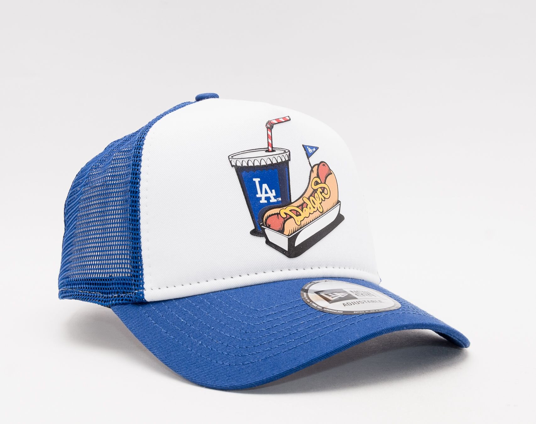 New Era Los Angeles Dodgers Stadium Food Trucker Cap (white/blue)