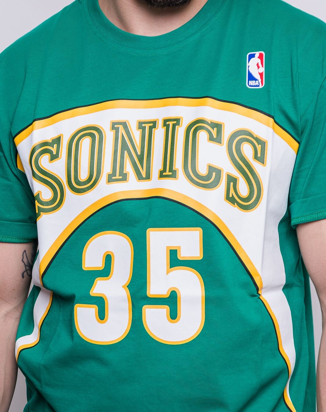 Mitchell & Ness Name&Number Tee Seattle SuperSonics – Kevin Durrant