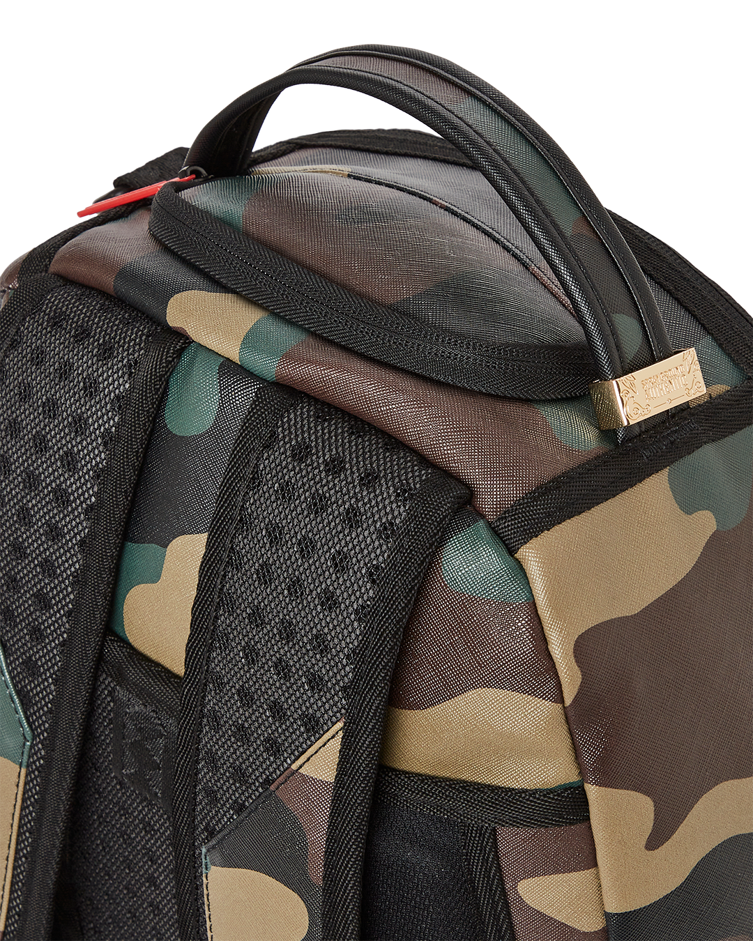 Sprayground Backpack SIP WITH CAMO ACCENT SAVAGE BACKPACK Brown