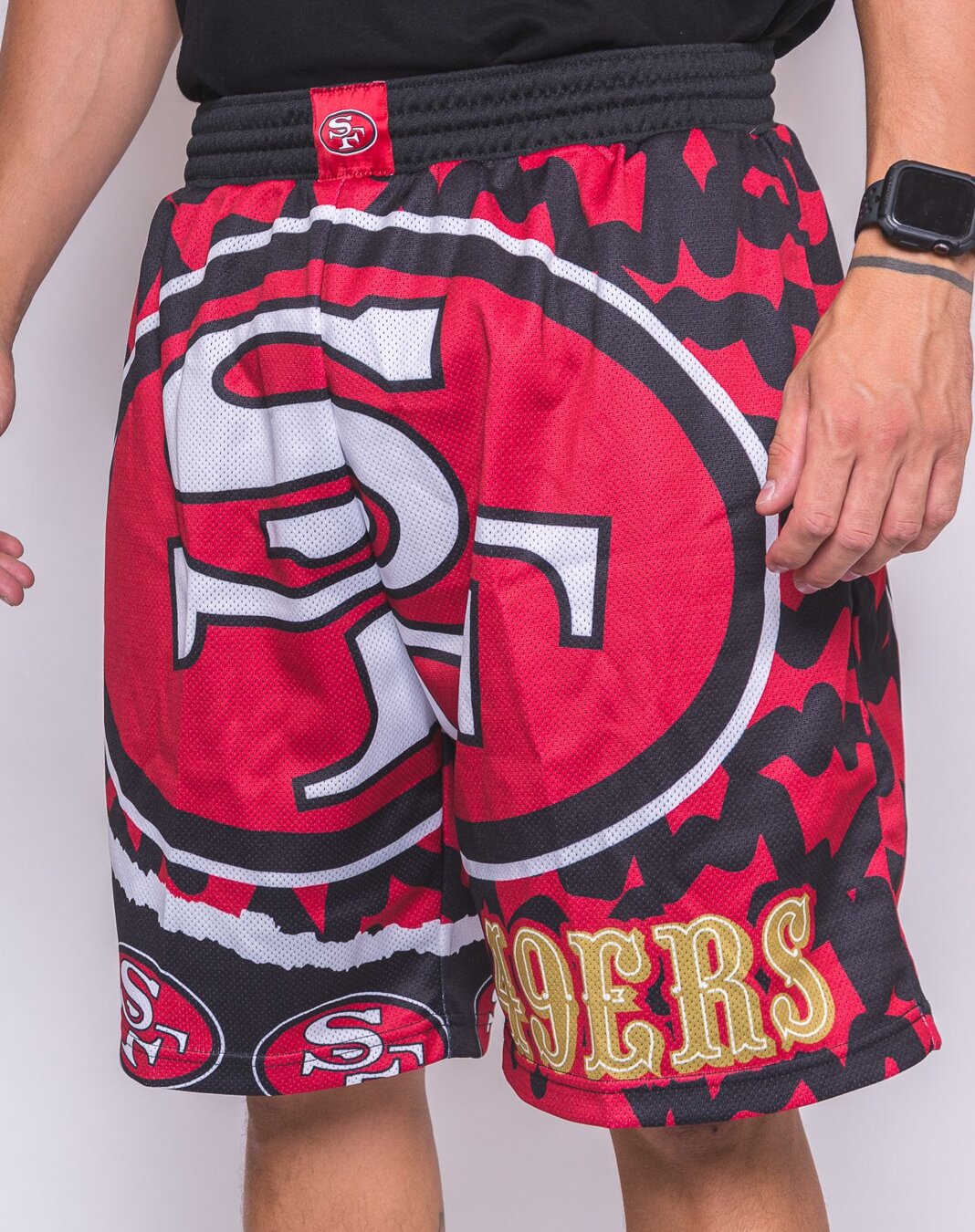 Buffalo Bills Mitchell & Ness Jumbotron 2.0 NFL Shorts