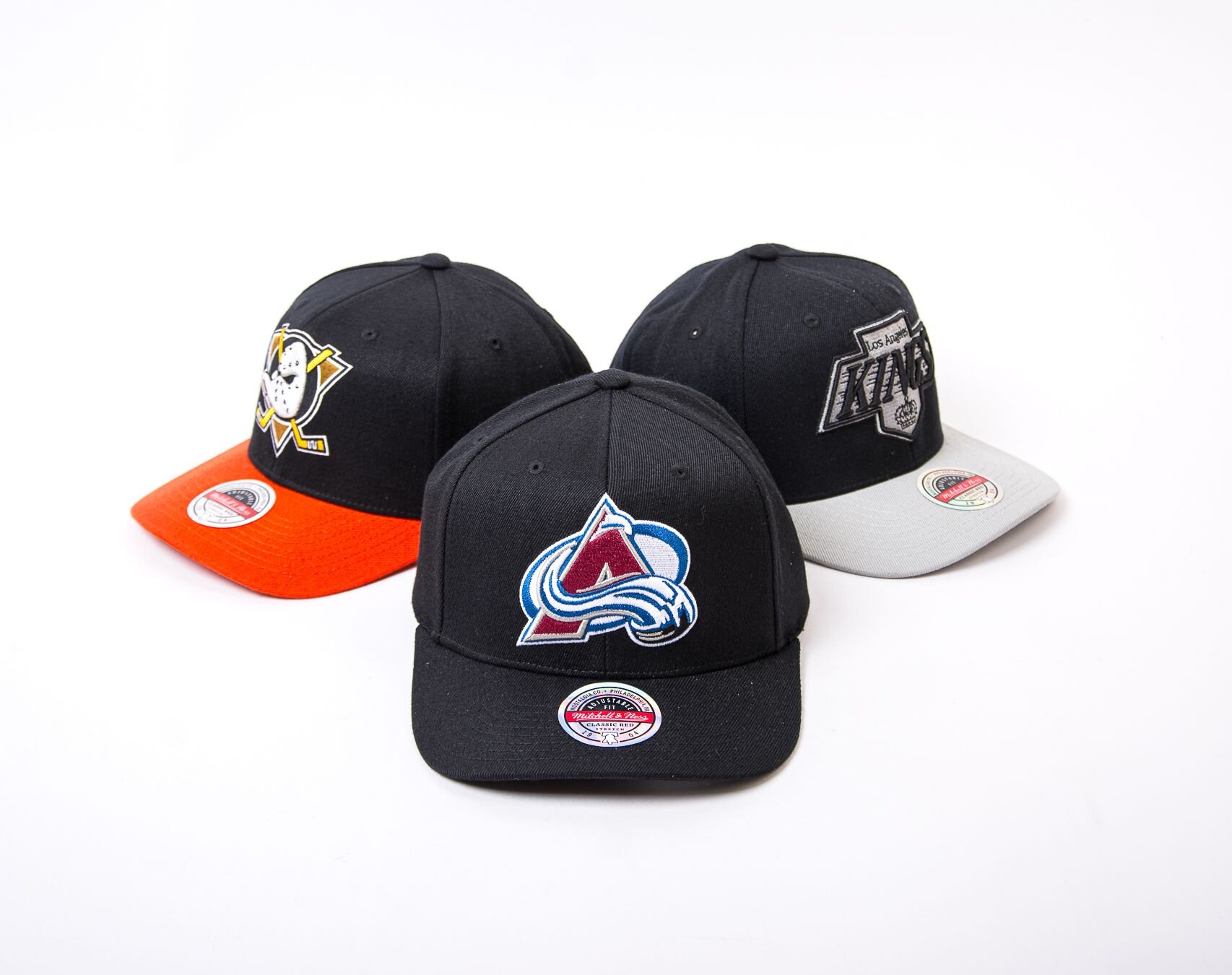 Caps Mitchell & Ness Nhl Team Logo Hc Cr Snapback Kings Black