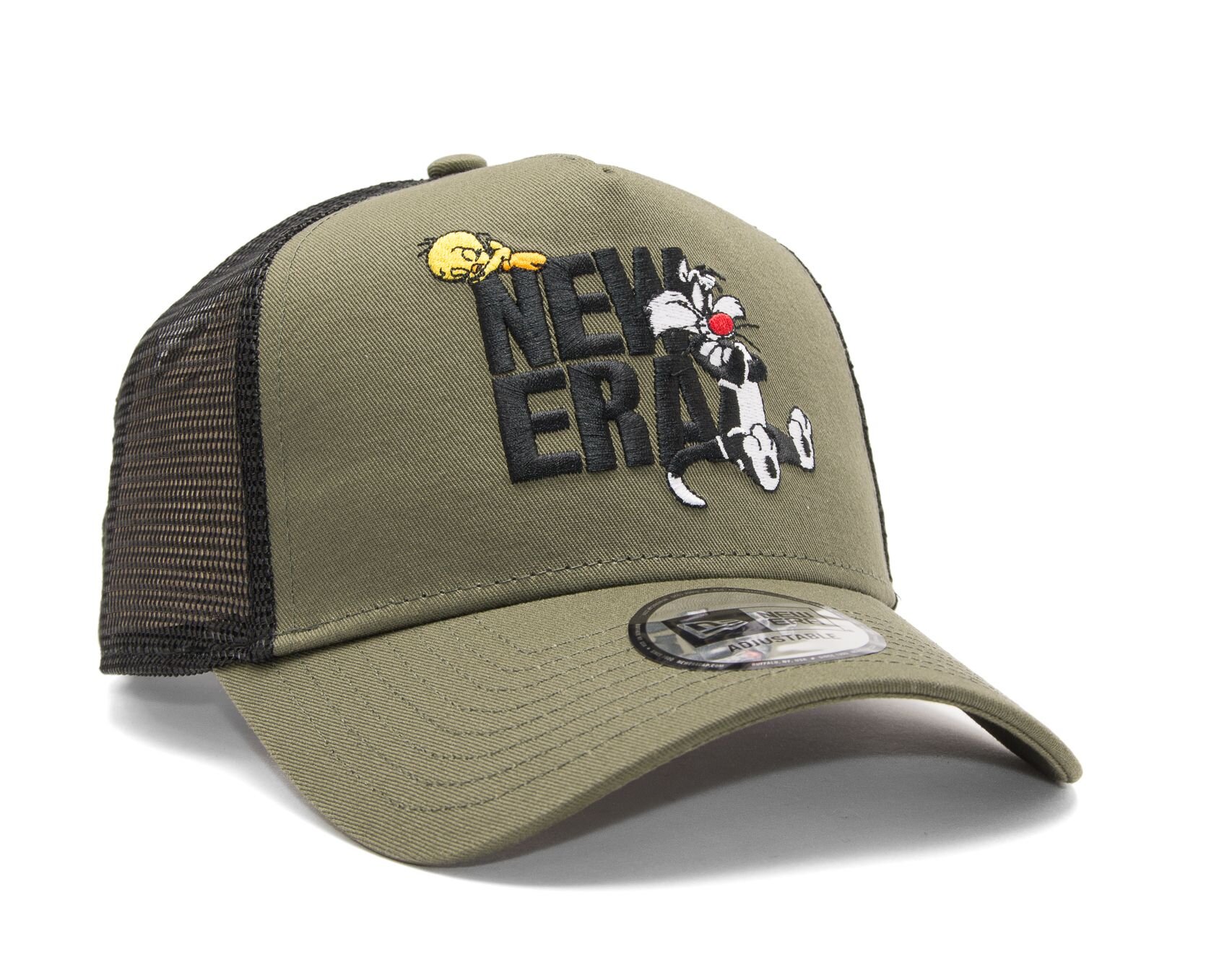 New Era 9Forty A-Frame Las Vegas Raiders Rose Snapback Cap - Olive