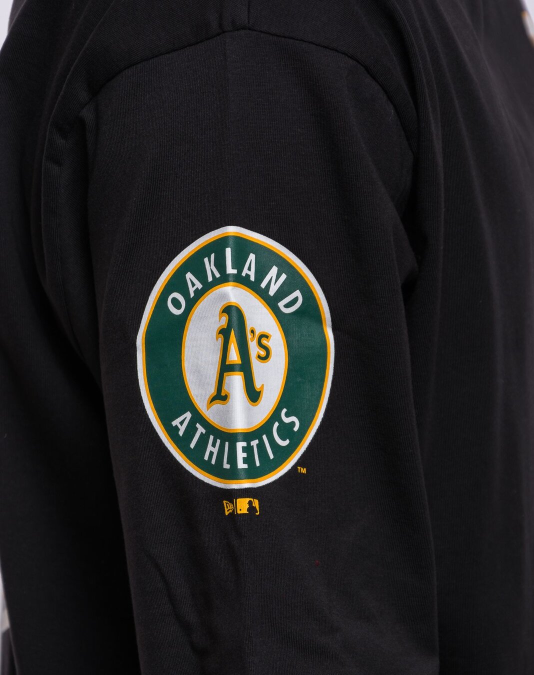 T-shirts New Era Oakland Athletics Mlb Large Logo Oversized Tee Black