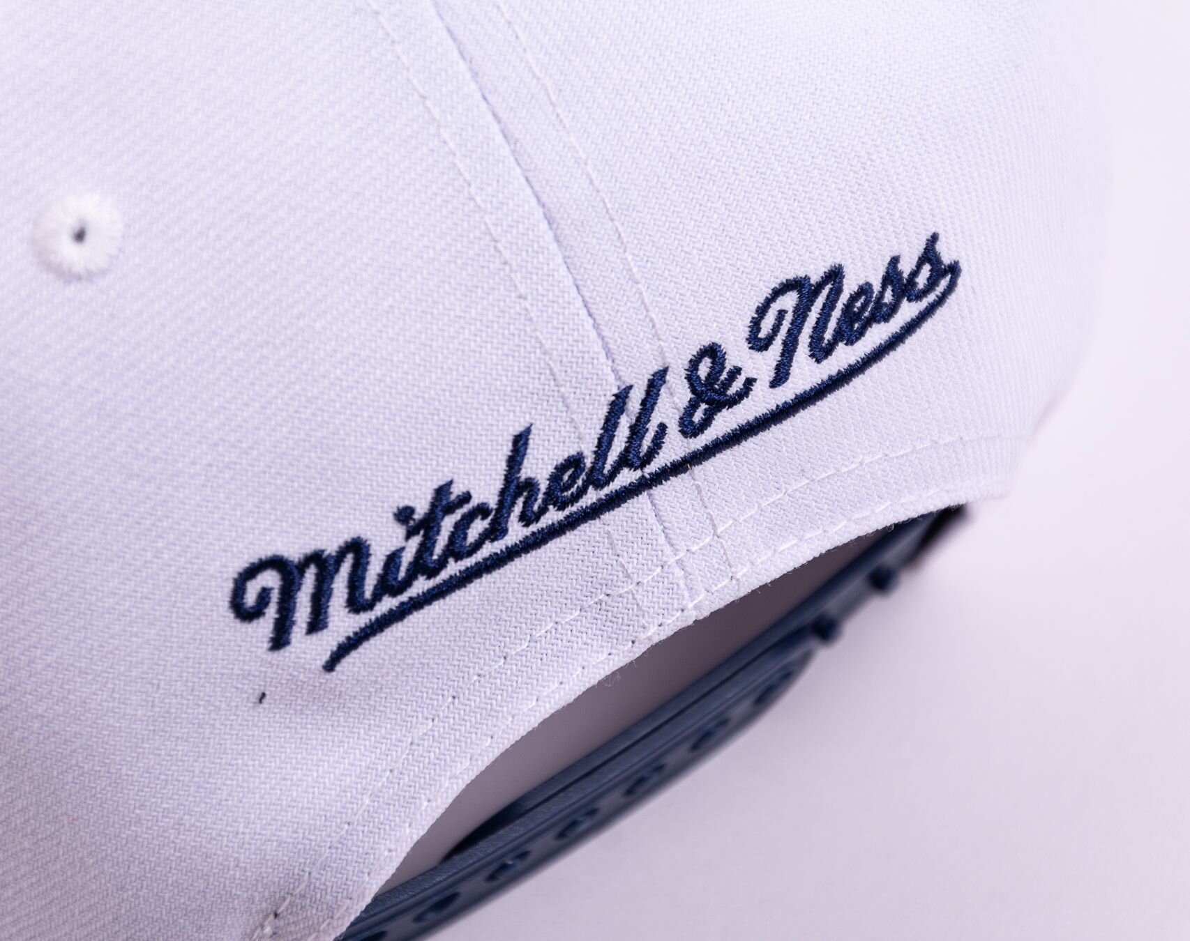 Mitchell & Ness Toronto Maple Leafs Script Cap Grey Blue NHL Snapback Hat
