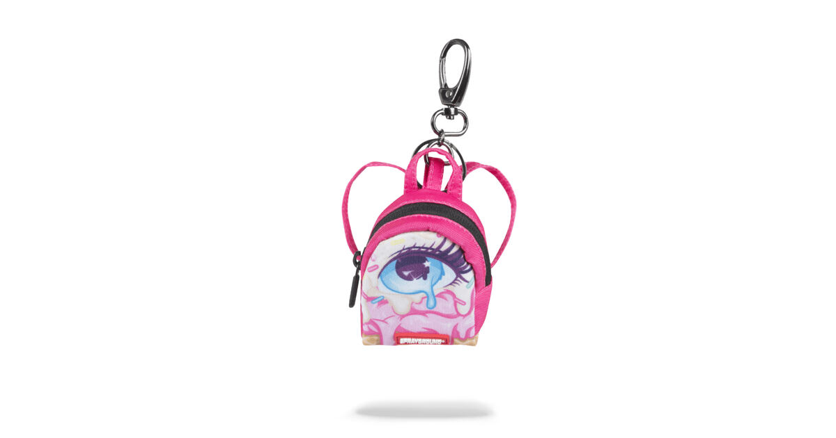 Kli enka Sprayground Left Eye Scream Keychain Snapbacks