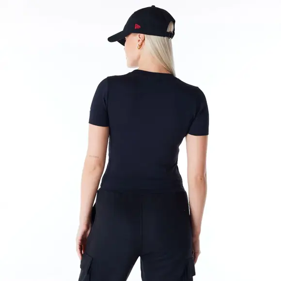 Dámské triko New Era - Slim Tee - Black / White