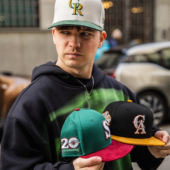 Kšiltovka New Era - 59FIFTY MLB Contrast Cord - Seattle Mariners - Green