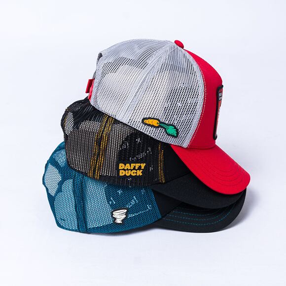 Kšiltovka Capslab Looney Tunes Trucker - Taz - Black / Night Blue