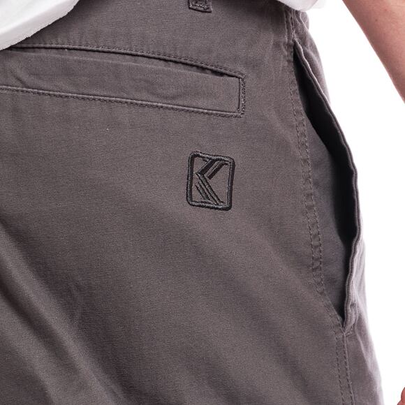 Kalhoty Karl Kani Retro Washed Cargo Pants anthra