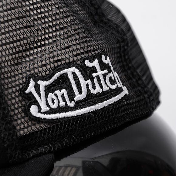 Kšiltovka Von Dutch - Trenton Trucker  - Polyester Foam - Black/Mermaid