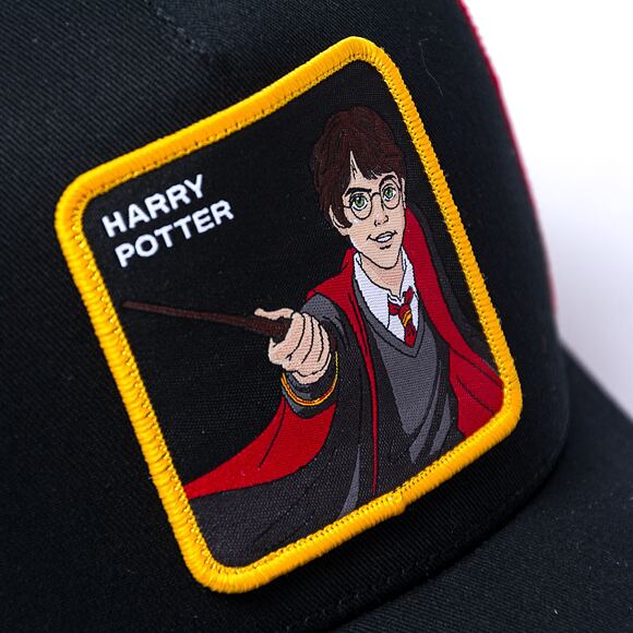 Kšiltovka Capslab Harry Potter Trucker - Harry - Black / Red