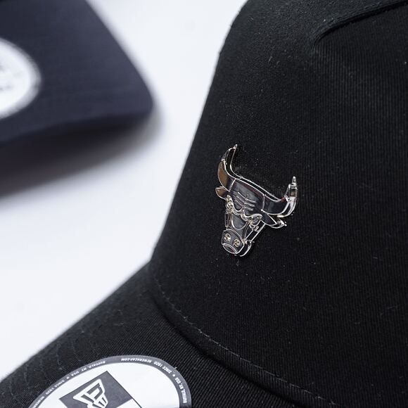 Kšiltovka New Era - 9FORTY Trucker Metallic Trucker - Chicago Bulls - Black