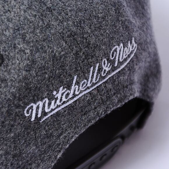 Kšiltovka Mitchell & Ness Branded Box Logo Wool Snapback Grey