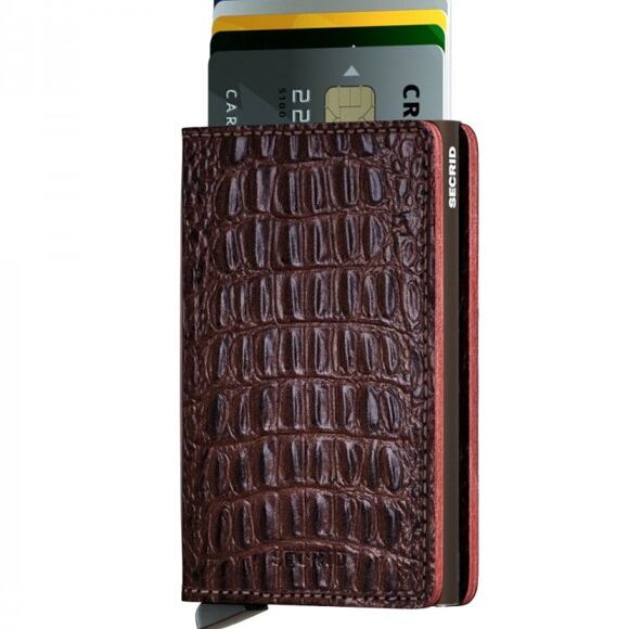 Peněženka Secrid Slimwallet Nile Brown