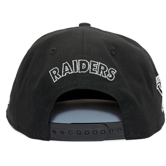 Kšiltovka New Era - 9FIFTY NFL Metallic Outline - Las Vegas Raiders - Black