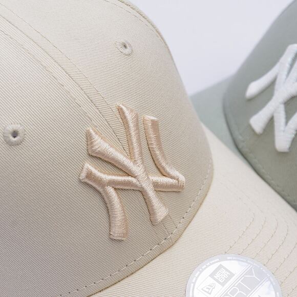 Dámská Kšiltovka New Era - MLB Tonal 9FORTY - NY Yankees - Cream