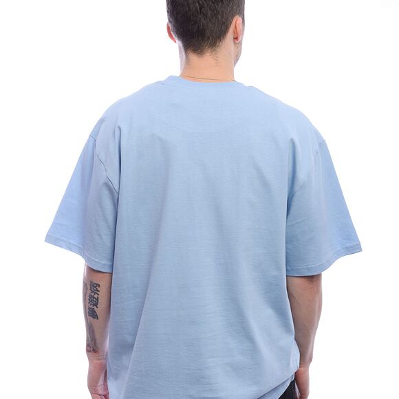 Triko Karl Kani Small Signature Essential Tee light blue