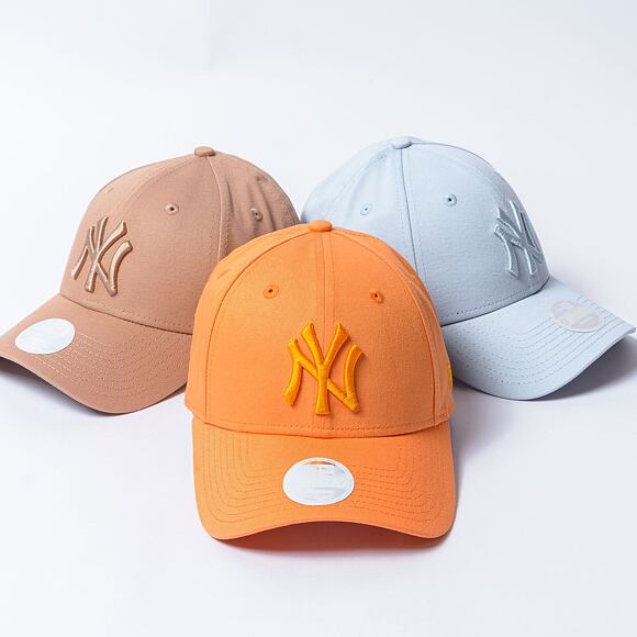 Dámská kšiltovka New Era - 9FORTY League Essential - NY Yankees - Orange / Orange