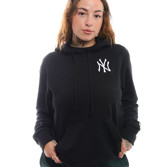 Dámská Mikina New Era - Le Hoody - NY Yankees - Black / White