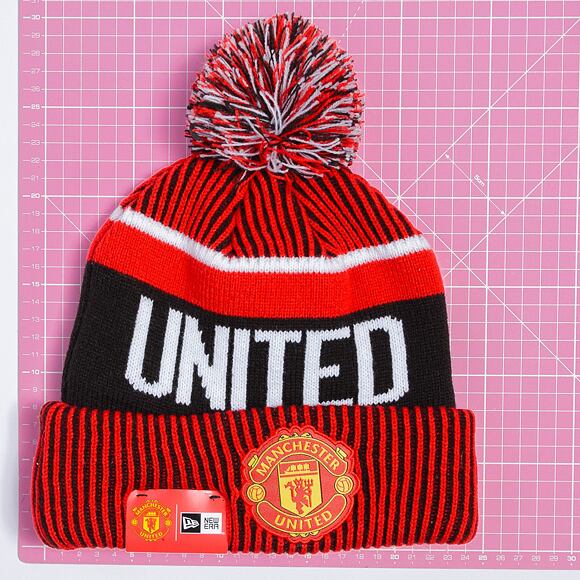 Kulich New Era Sport Cuff Beanie Manchester United FC Scarlet / Black