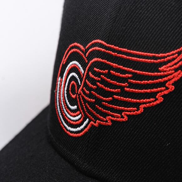 Kšiltovka Mitchell & Ness - Neon Logo Pro Snapback - Detroit Red Wings - Black