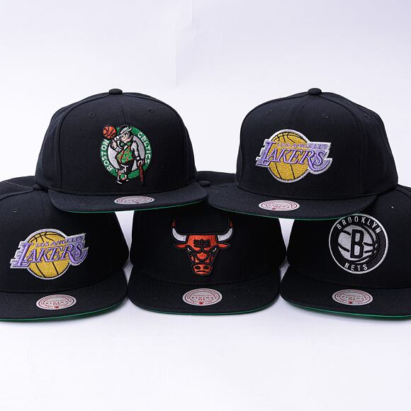 Kšiltovka Mitchell & Ness - Shine On Snapback - Brooklyn Nets - Black