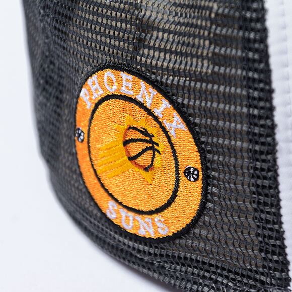 Kšiltovka New Era - 9FORTY Trucker Graphic - Phoenix Suns - Grey Heather / Orange