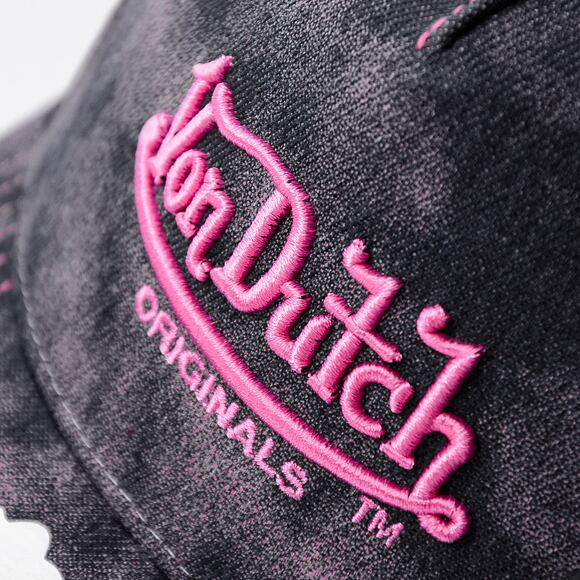 Kšiltovka Von Dutch - Trucker Newark - Cot Twill - Dye/ Purple