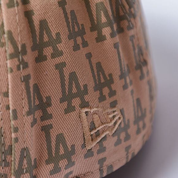 Kšiltovka New Era - 9FORTY Team Monogram - LA Dodgers - Camel