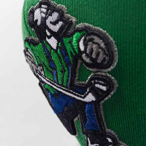 Kšiltovka Mitchell & Ness - Team 2 Tone 2.0 Snapback - Vancouver Canucks - Green/Navy