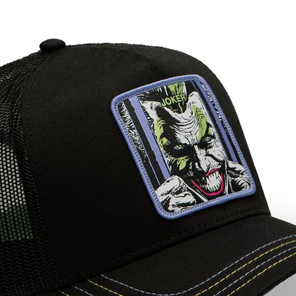 Kšiltovka Capslab - Trucker DC Comics - Joker - Black