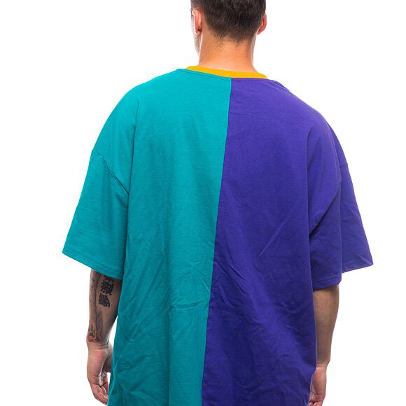 Triko Karl Kani J Block Boxy Tee petrol / purple