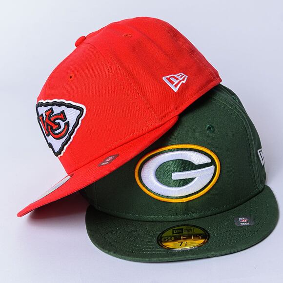 Kšiltovka New Era - 59FIFTY - Green Bay Packers - Team Color