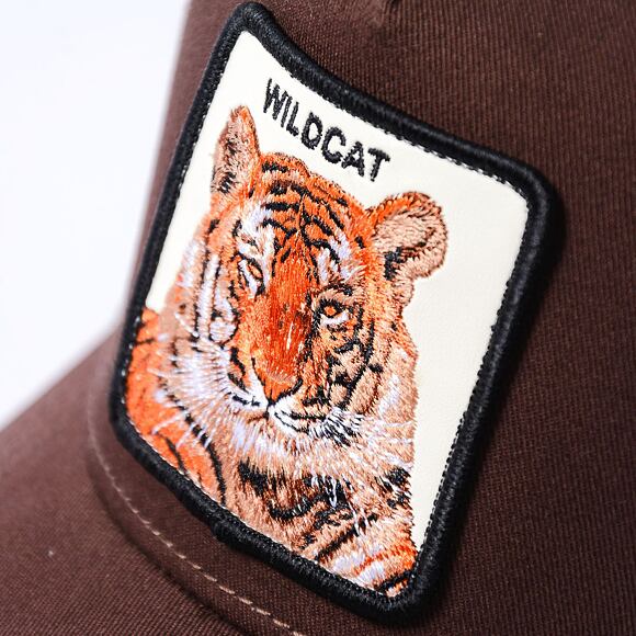 Kšiltovka Goorin Trucker - The Wildcat Tiger - Brown