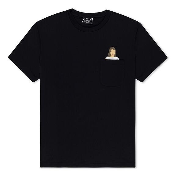 Triko Rip N Dip Flashing Kittys Pocket Tee (Black)