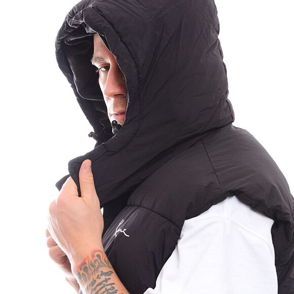 Vesta Karl Kani - Small Signature Puffer Vest - Black